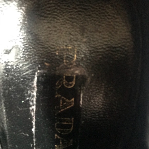 Prada black suede booties Size 8/38 - Picture 7 of 8